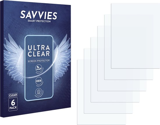 Savvies - Screenprotector voor Amazon Kindle Kids (2024) - Folie Beschermfolie transparant (6 Stuks) van Savvies