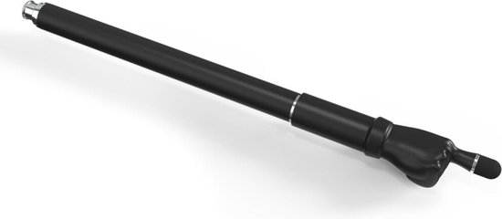 SBG Universele Stylus Pen Wijzende Vinger - Geschikt voor Telefoon Tablet en iPad - Zachte punt - Zwart van SBG