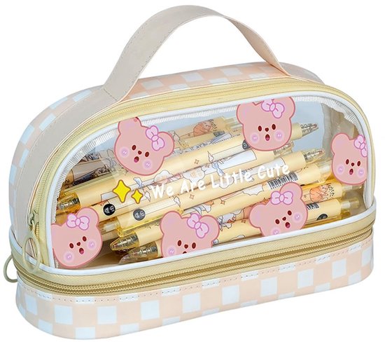 Schattige Bear Pencil Case voor Kinderen