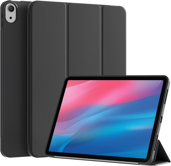 Schokbestendige iPad Hoes 10e & 11e Generatie 10.9 Inch met Trifold Standaard & Auto Wake/Sleep Zwart