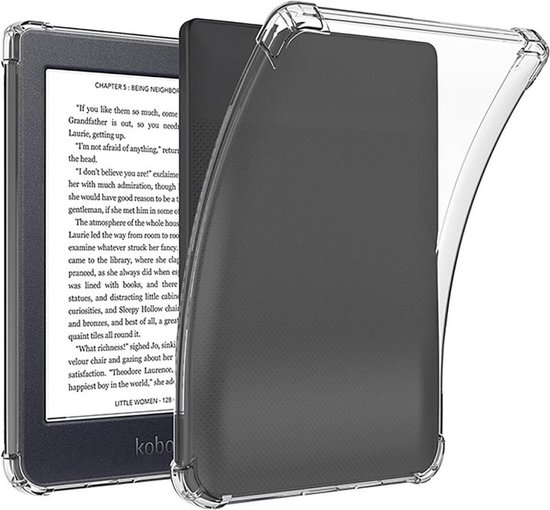 Schokbestendige TPU Hoes Transparant Geschikt voor Kobo Nia - Shockproof Back Cover Doorzichtig van Onafhankelijk®