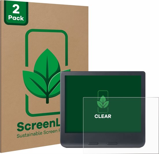 ScreenLeaf - Screenprotector voor Kobo Libra Colour 2024 - Duurzame schermbescherming Folie Beschermfolie transparant (2 Stuks) van $