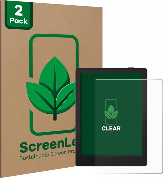 ScreenLeaf - Screenprotector voor Onyx Boox Go 6 - Duurzame schermbescherming Folie Beschermfolie transparant (2 Stuks) van $