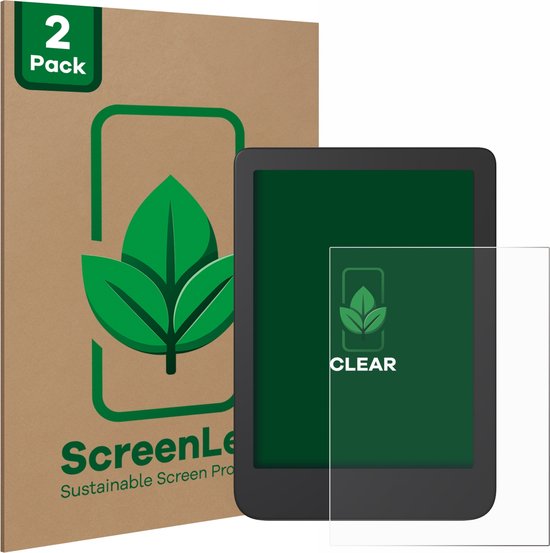 ScreenLeaf - Screenprotector voor Tolino Shine 4 / 5 / 5 Color 2024 - Duurzame schermbescherming Folie Beschermfolie transparant (2 Stuks) van $