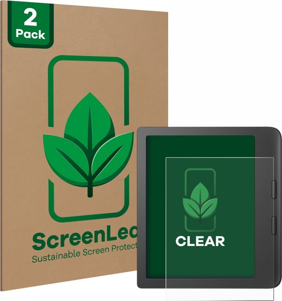 ScreenLeaf - Screenprotector voor Tolino Vision 6 / 5 - Duurzame schermbescherming Folie Beschermfolie transparant (2 Stuks) van $