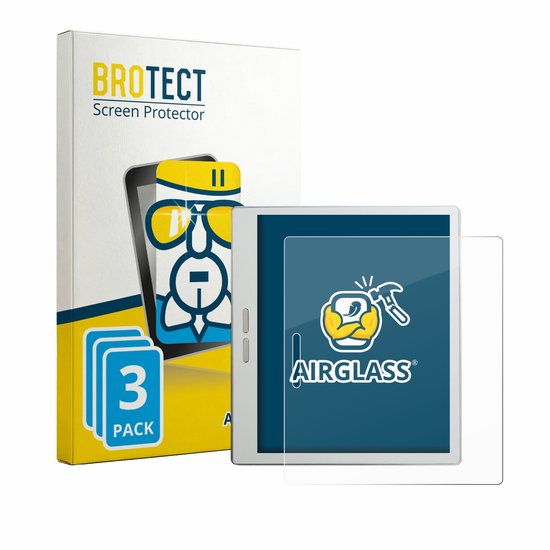 Screenprotector 3 Stuks voor Bigme B7 Pro Beschermglas transparant