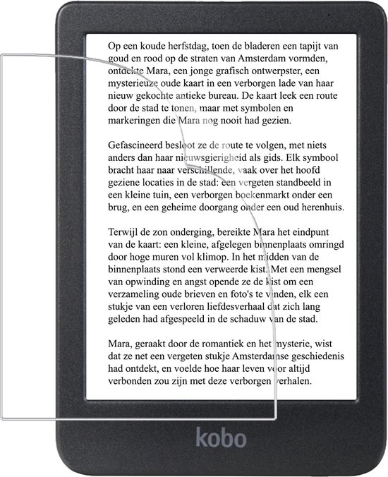 Screenprotector - Folie Geschikt voor - Kobo Clara 2E - Screenprotector Bescherm Folie - Screenprotector Folie Geschikt voor Kobo Clara 2E Screenprotector van Mobiparts