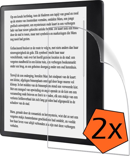 Screenprotector - Folie Geschikt voor Kobo Elipsa 2E Screenprotector Bescherm Folie Screen Protector Folie Telefoon - 2 PACK van $