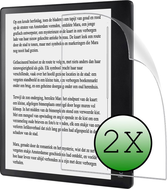 Screenprotector Folie Geschikt voor Kobo Elipsa 2E Screenprotector Bescherm Folie - Screenprotector Folie Geschikt voor Kobo Elipsa 2E Screen Protector Screen Cover - 2 Stuks van $