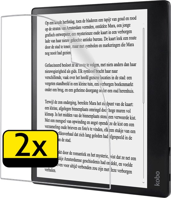 Screenprotector - Folie Geschikt voor - Kobo Elipsa 2E - Screenprotector Bescherm Folie - Screenprotector Folie Geschikt voor Kobo Elipsa 2E Screenprotector - 2 Stuks van $
