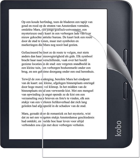 Screenprotector - Folie Geschikt voor Kobo Libra 2 Screenprotector Bescherm Folie Screen Protector Folie Telefoon van A|M|V Products