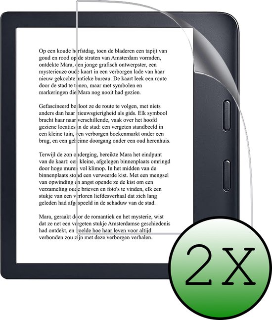 Screenprotector Folie Geschikt voor Kobo Libra 2 Screenprotector Bescherm Folie - Screenprotector Folie Geschikt voor Kobo Libra 2 Screen Protector Screen Cover - 2 Stuks van Smartphonehoesjes.nl