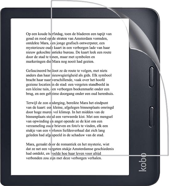 Screenprotector Folie Geschikt voor Kobo Libra 2 Screenprotector Bescherm Folie - Screenprotector Folie Geschikt voor Kobo Libra 2 Screen Protector Screen Cover van Merkloos