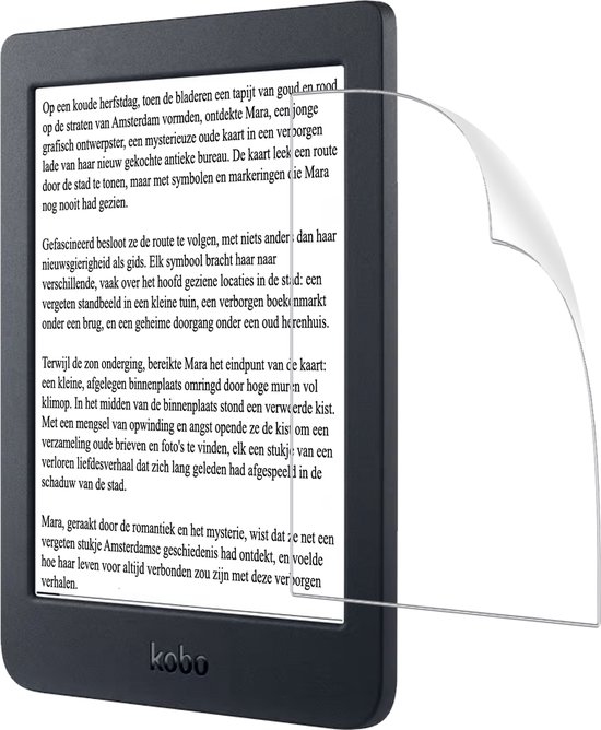 Screenprotector Folie Geschikt voor Kobo Nia Screenprotector Bescherm Folie - Screenprotector Folie Geschikt voor Kobo Nia Screen Protector Screen Cover van $