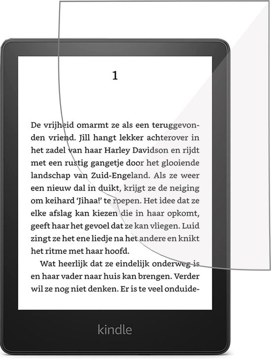 Screenprotector geschikt voor Kindle Paperwhite / Signature Edition Gen 11 - Folie Screen Protector van Mobiparts