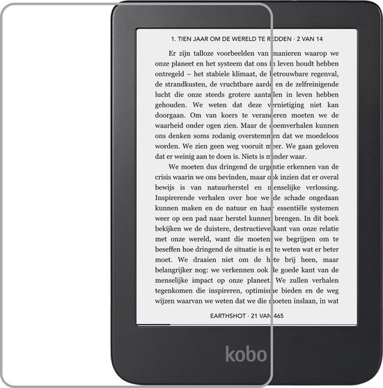 Screenprotector - Geschikt voor Kobo Clara 2E Screenprotector Bescherm Glas - Screenprotector Geschikt voor Kobo Clara 2E Screen Protector Tempered Glass van Aviitas