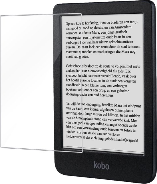 Screenprotector - Geschikt voor - Kobo Clara BW - Screenprotector Bescherm Glas Gehard Screen Protector van Merkloos