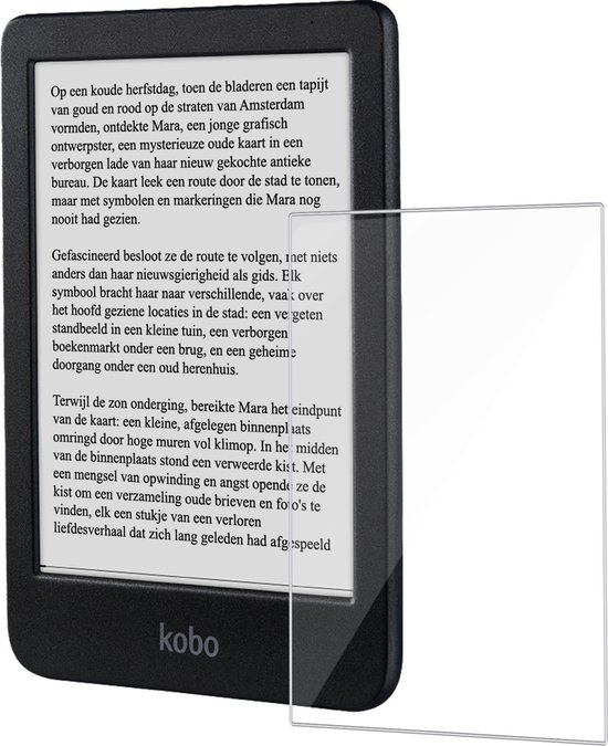 Screenprotector - Geschikt voor Kobo Clara BW Screenprotector Bescherm Glas - Screenprotector Geschikt voor Kobo Clara BW Screen Protector Tempered Glass van Omaï.