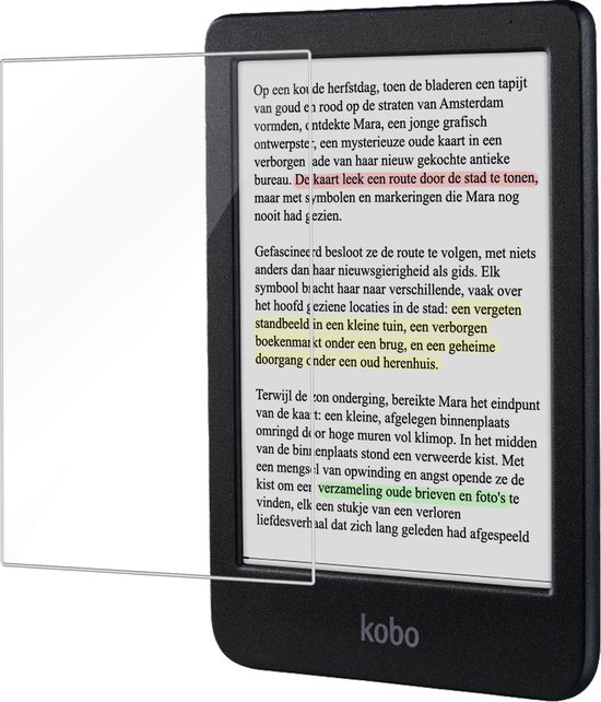 Screenprotector - Geschikt voor - Kobo Clara Colour - Screenprotector Bescherm Glas Gehard Screen Protector van Rubson.