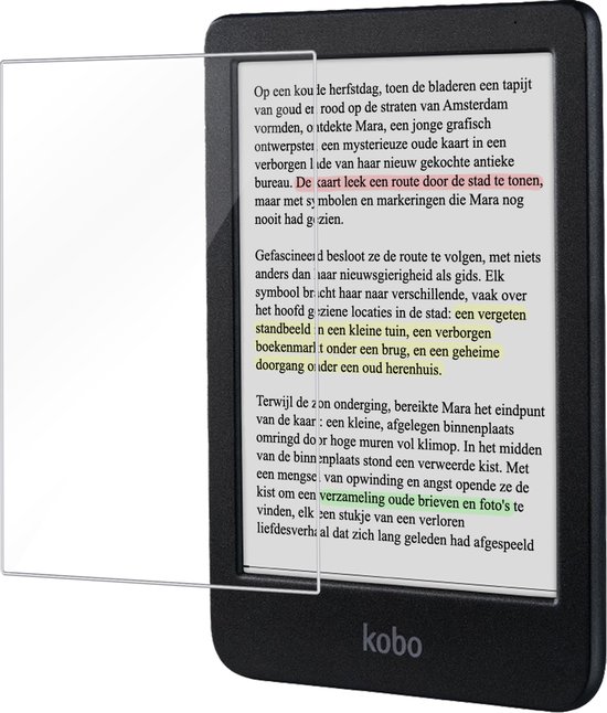 Screenprotector Geschikt voor Kobo Clara Colour Screenprotector Gehard Glas Tempered Glass - Screenprotector Geschikt voor Kobo Clara Colour Screenprotector van Home Standard