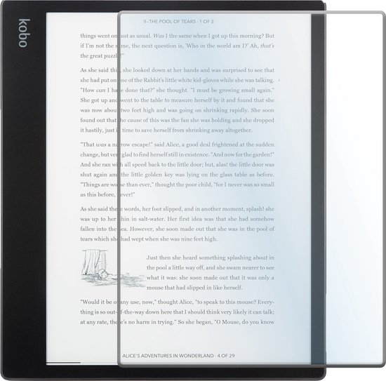 Screenprotector - Geschikt voor Kobo Elipsa 2E Screenprotector Bescherm Glas - Screenprotector Geschikt voor Kobo Elipsa 2E Screen Protector Tempered Glass van Puccy