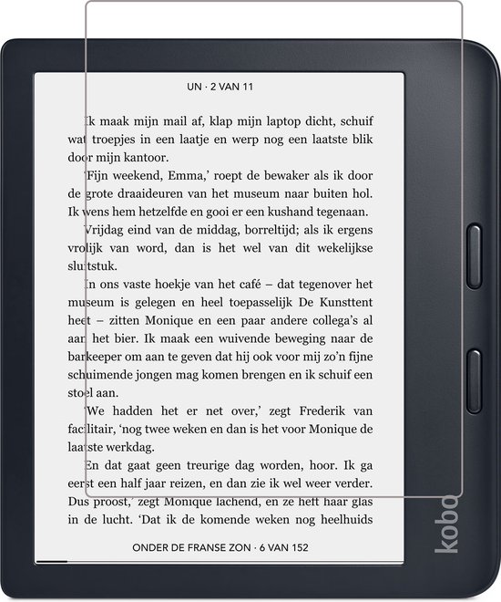 Screenprotector Geschikt voor Kobo Libra 2 Screenprotector Bescherm Glas Tempered Glass Screen Protector van Merkloos