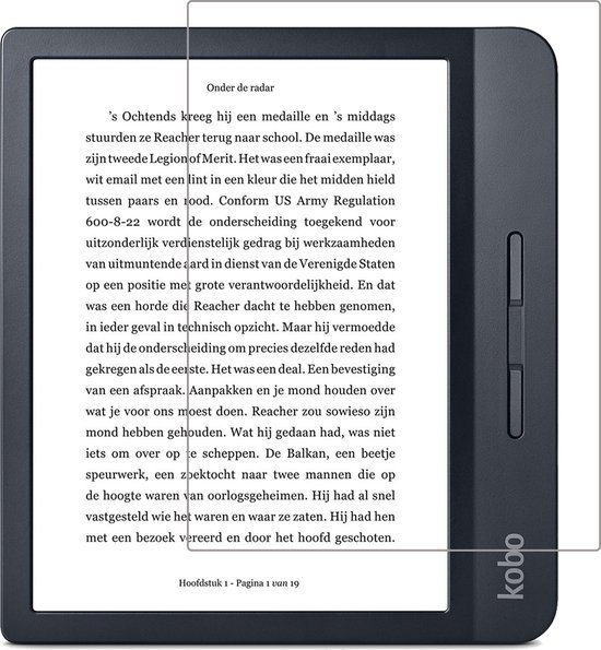 Screenprotector - Geschikt voor Kobo Libra H2O Screenprotector Bescherm Glas - Screenprotector Geschikt voor Kobo Libra H2O Screen Protector Tempered Glass van Oniro.