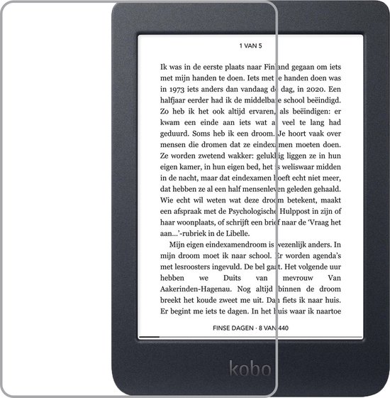 Screenprotector - Geschikt voor Kobo Nia Screenprotector Bescherm Glas - Screenprotector Geschikt voor Kobo Nia Screen Protector Tempered Glass van Merkloos