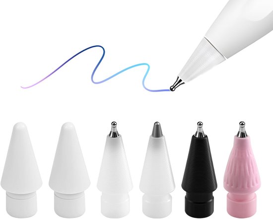 Set van 6 Precisie Tips voor Stylus