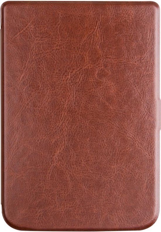 Shop4 - Geschikt voor PocketBook Touch Lux 5 Hoes - Book Cover Cabello Bruin
