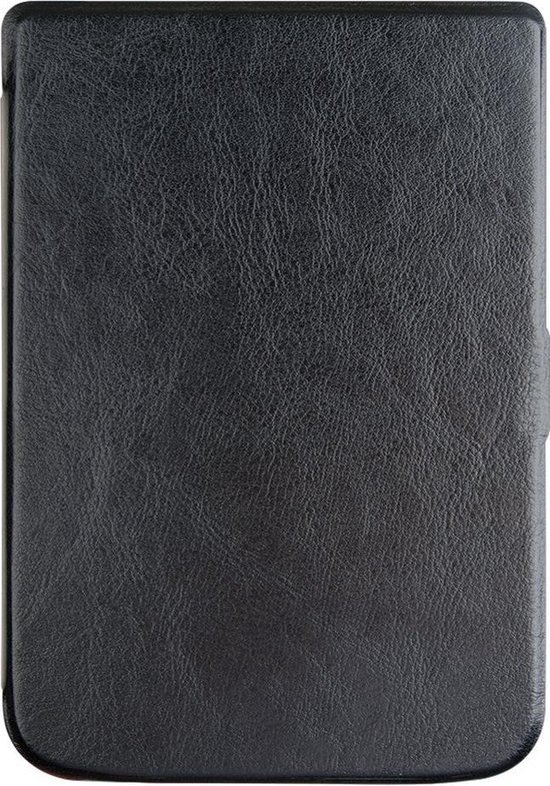 Shop4 - Geschikt voor PocketBook Touch Lux 5 Hoes - Book Cover Cabello Zwart van Shop4