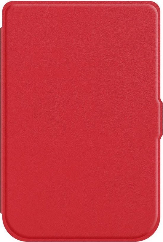 Shop4 - Geschikt voor PocketBook Touch Lux 5 Hoes - Book Cover Rood van Shop4