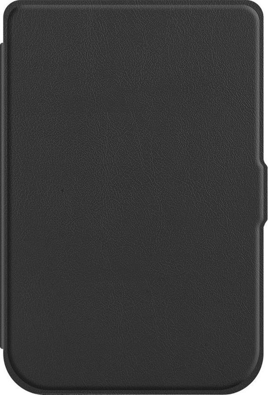 Shop4 - Geschikt voor PocketBook Touch Lux 5 Hoes - Book Cover Zwart van Shop4
