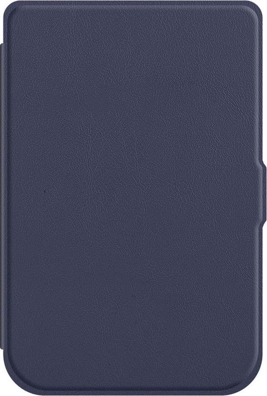 Shop4 - PocketBook Touch HD 3 Hoes - Book Cover Donker Blauw van Shop4