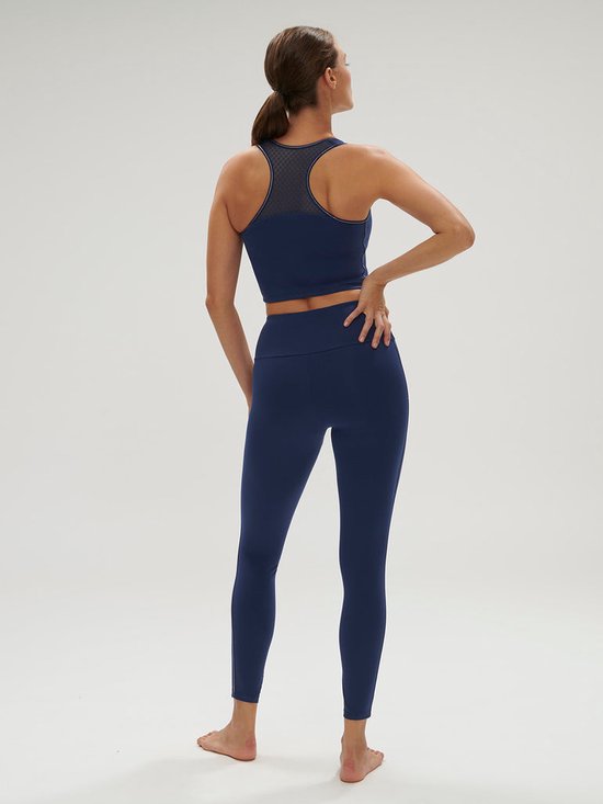 Simone Pérèle - Harmony Sport Legging Blauw - maat 40 - Blauw/Goud van Simone Pérèle