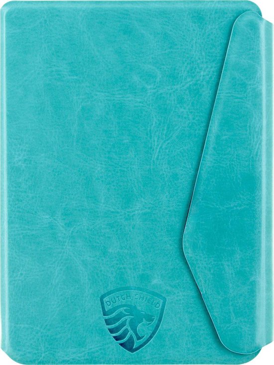 Sleepcover Geschikt voor Kobo Nia Cover Hoesje Turquoise - ereader hoesje - cover van Sleepcover