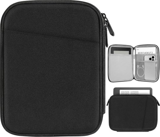 Sleeve Case Cover voor 6-7 inch Kindle - Kindle 11e Gen 2022/10e Gen 2019/8e Gen 2016 - Kindle Paperwhite 11e/10e Gen 2021/2018 - Kindle Oasis E-reader - zwart van kwmobile