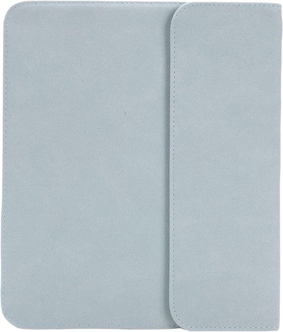 Slimme E-reader Hoes met Magnetische Sluiting van Premium Microfiber Leer voor Kindle Scribe en Kobo Elipsa - Lichtblauw, 10.2 en 10.3 Inch, Bescherming en Stijl