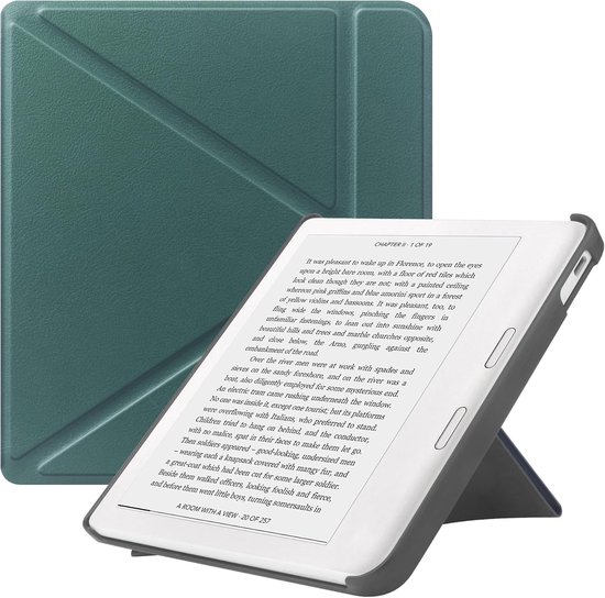 Slimshell Case voor Tolino Vision Color en Kobo Libra 7 inch - Ultra Slim en Lichtgewicht - Auto Wake/Sleep functie - ShopVlot