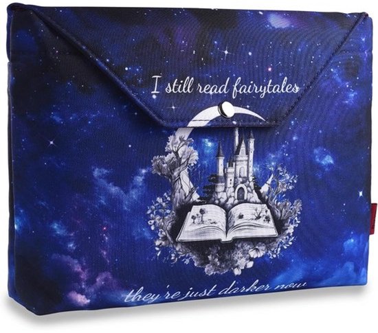 Smutty Book Sleeve met Rits voor Donkere Romantiek en Fantasie