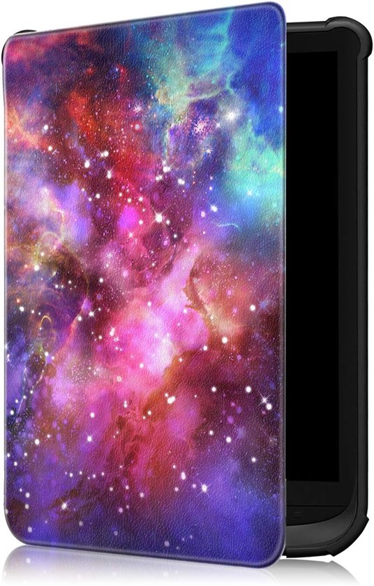 SnelShoppen - PU Leather Flip Cover Case Bag voor Pocketbook Touch Lux 5/Touch Lux 4/Touch HD 3/Basic 4/Basic Lux 3/Basic Lux 2/Colour met Auto Sleep/