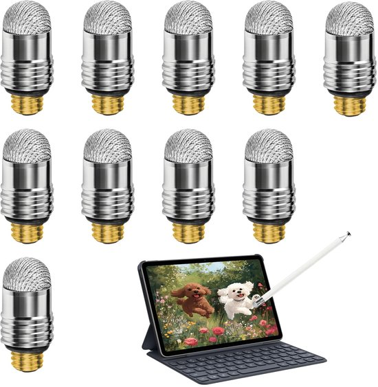 Solidchoice - 10-delige Reservepuntenset voor Touchscreen Pennen