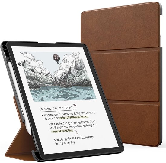 Solidchoice - Premium Stand Case voor 11" Kindle Scribe met Pen Slot