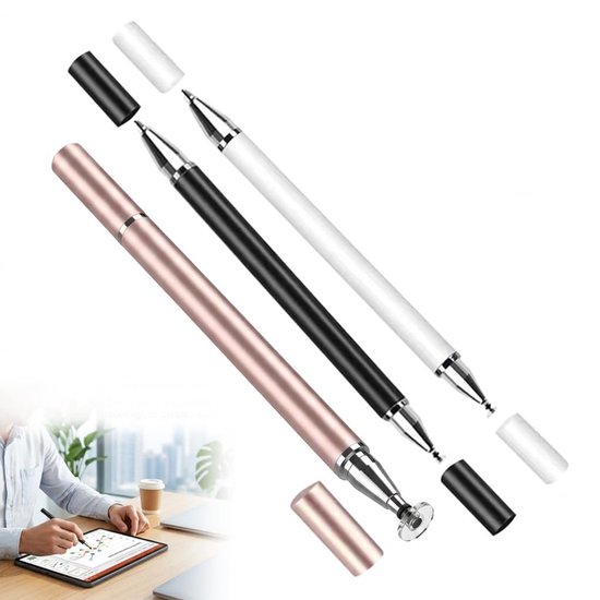 Solidchoice - Set van 3 Capacitive Stylus Pennen voor Touchscreen