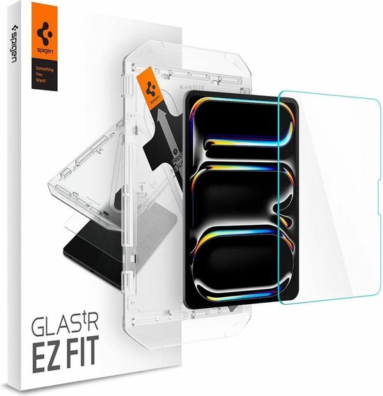 Spigen - Glas.tR - EZ Fit gehard glas voor iPad Pro 11'' - 2024