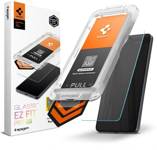 Spigen Glas.tR EZ Fit Pro HD - Gehard Glazen Screenprotector - Voor Samsung Galaxy S26+ - 10H+ Twardości - AluminaCore Technologie
