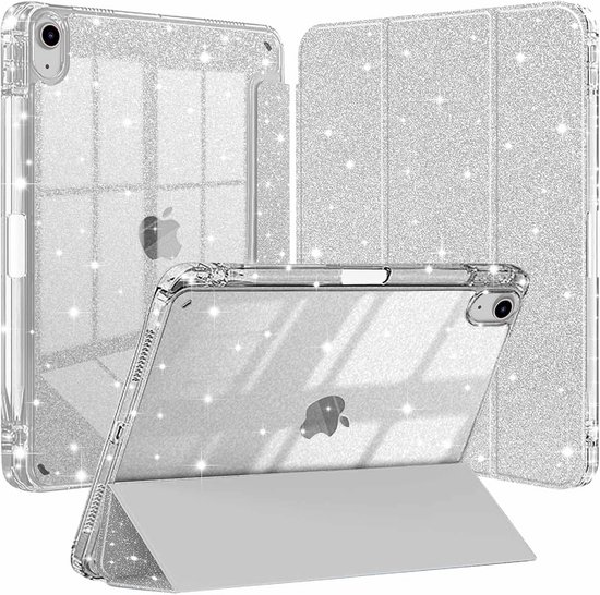 Stijlvolle Transparante Hoes met Penhouder voor Nieuwste iPad 11 inch en 10.9 inch Modellen