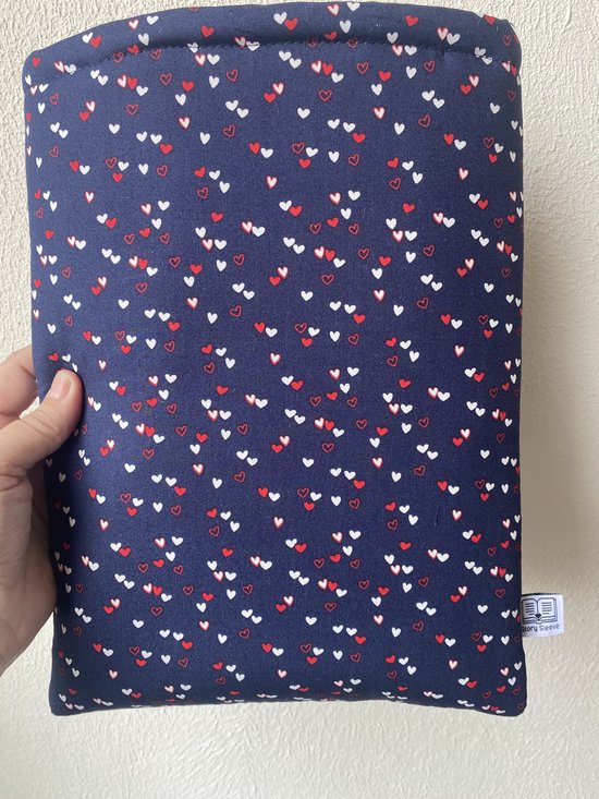 Story Sleeve - Book Sleeve / E-reader Sleeve Tiny Love - 27 x 23 cm - Ook geschikt voor E-reader - Boekenhoes - Boekbeschermer - Boekhoes - Booksleeve - Voor boek