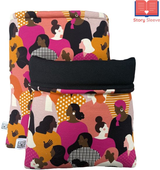 Story Sleeve - Book Sleeve / E-reader Sleeve Wonder Women - 27 x 23 cm - Ook geschikt voor E-reader - Boekenhoes - Boekbeschermer - Boekhoes - Booksleeve - Voor boek