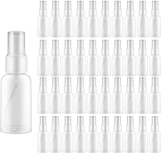 Stuks 30ml Transparante spuitfles Klein - Portable parfumstuuver, kleine spuitflessen te vullen, voor reizen en cosmetica-opvulling